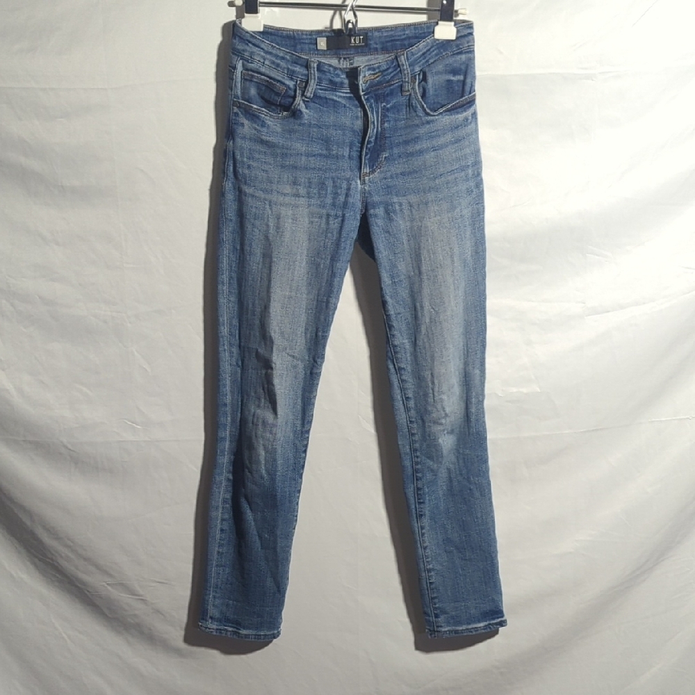 Kut from the Kloth Women’s Blue Skinny Jeans Size 0L Good Condition